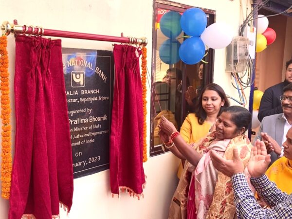 First-ever nationalised bank opens in Dhanpur constituency, Tripura